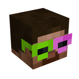 Blue skin: head render