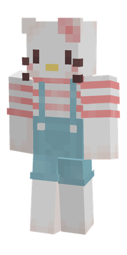 Blue skin: body, front render