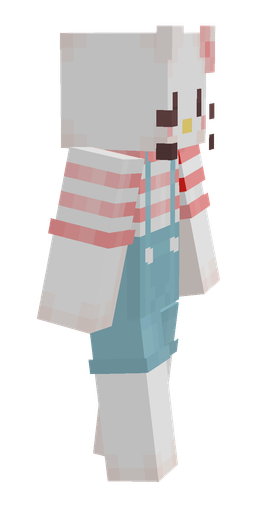 Blue skin: body, right side render