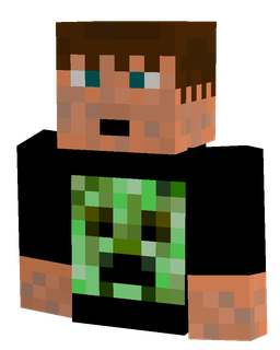 Black skin: bust render