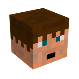 Black skin: head render