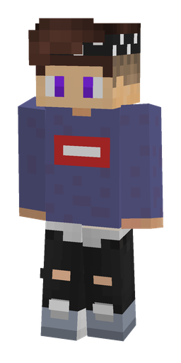 Black skin: body, front render