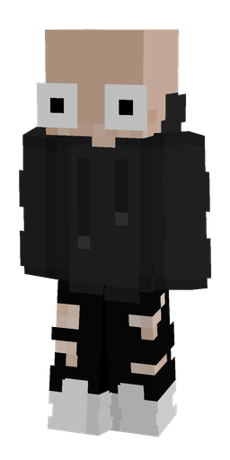 Black skin: body, front render