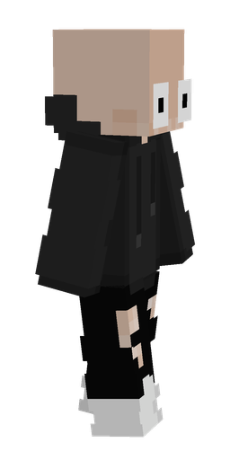 Black skin: body, right side render