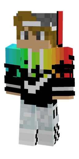Black skin: body, front render