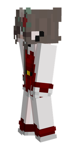 Gray skin: body, left side render