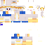 Classic skin: raw texture render
