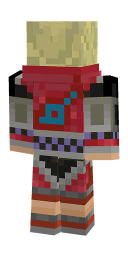 Classic skin: body, back render