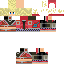 Classic skin: raw texture render