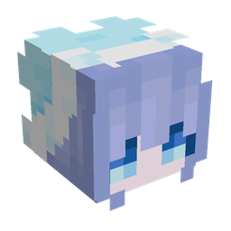 Blue skin: head render