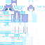 Blue skin: raw texture render
