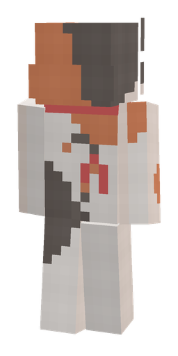 Gray skin: body, back render