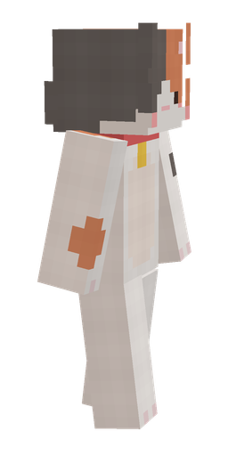 Gray skin: body, right side render