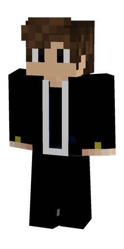 Black skin: body, front render