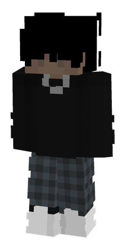 Black skin: body, front render