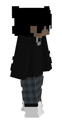 Black skin: body, right side render