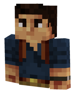 Black skin: bust render