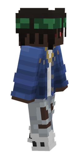 Black skin: body, right side render