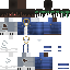 Black skin: raw texture render