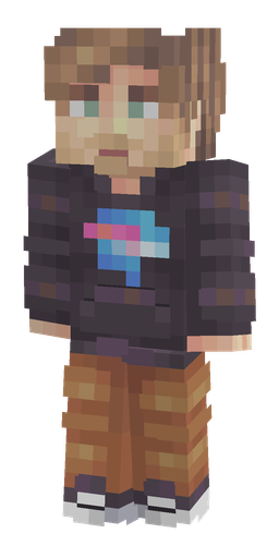 Black skin: body, front render