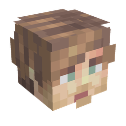 Black skin: head render
