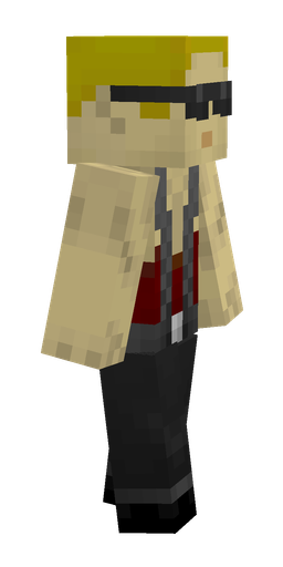 Black skin: body, right side render
