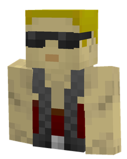 Black skin: bust render