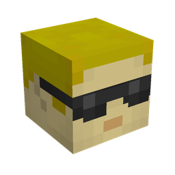 Black skin: head render