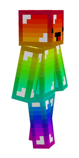 Blue skin: body, right side render