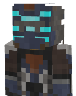 Black skin: bust render