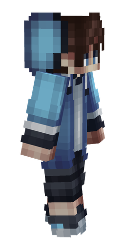 Black skin: body, right side render