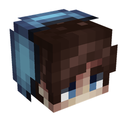 Black skin: head render
