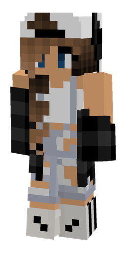 Black skin: body, front render
