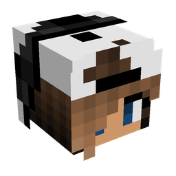 Black skin: head render