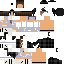 Black skin: raw texture render
