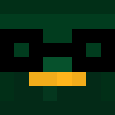 Black skin: face render