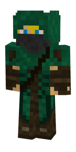 Black skin: body, front render