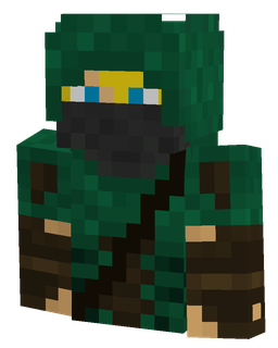 Black skin: bust render