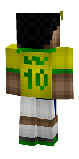 Brown skin: body, back render