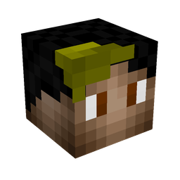 Brown skin: head render