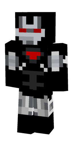 Black skin: body, front render