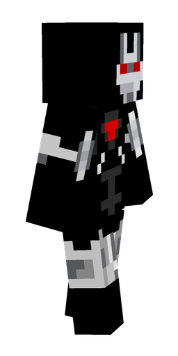 Black skin: body, right side render