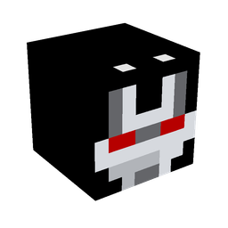 Black skin: head render