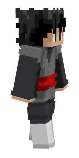 Black skin: body, right side render