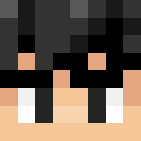 Black skin: face render