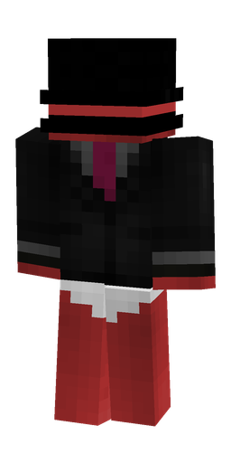Black skin: body, front render