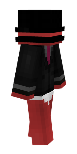 Black skin: body, right side render