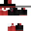 Black skin: raw texture render