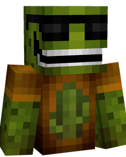 Black skin: bust render