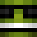 Black skin: face render